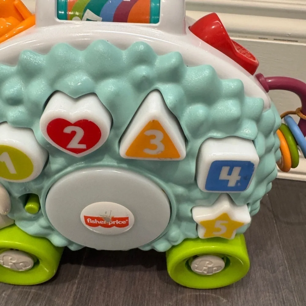 Fisher-Price Linkimals Electronic Learning Hedgehog Pull Toy Infant Toddler Baby